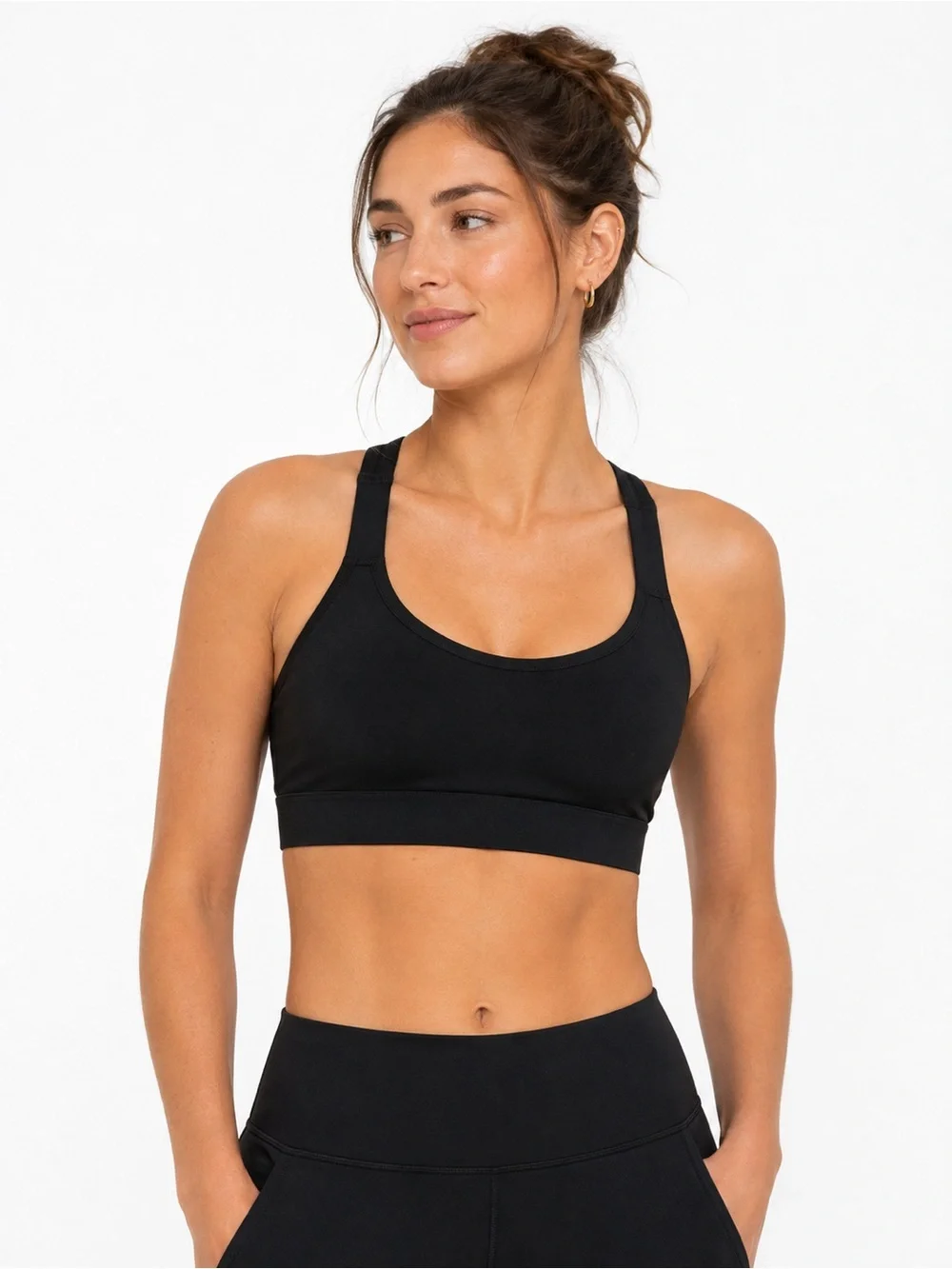 Lululemon Racerback Sports Bra Black